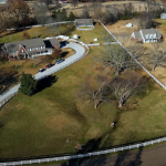 Tennessee Living with a Classic White Ranch Rail Fence